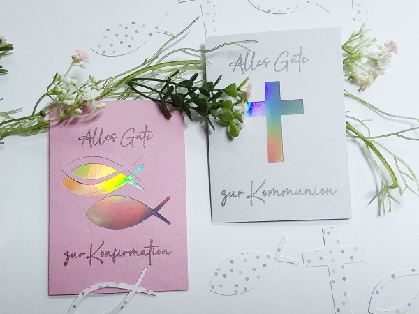 Geldgeschenk im Rahmen christlich - Plotterdatei